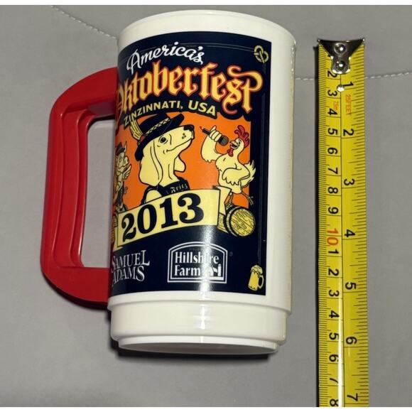 Oktoberfest Zinzinnati beer stein or mug from 2013 Plastic - Picture 5 of 6